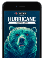 Die 2017er Hurricane-App ist da