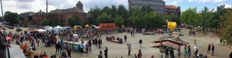 Zweites Bremer Eisfest am Schlachthof