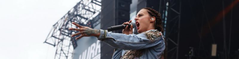 Bilder Jennifer Rostock auf dem Hurricane 2017