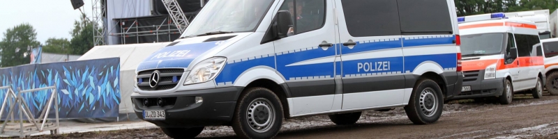Nach dem Hurricane Festival: Polizei kontrolliert Abreiseverkehr