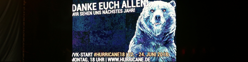 Hurricane-Vorverkauf startet heute