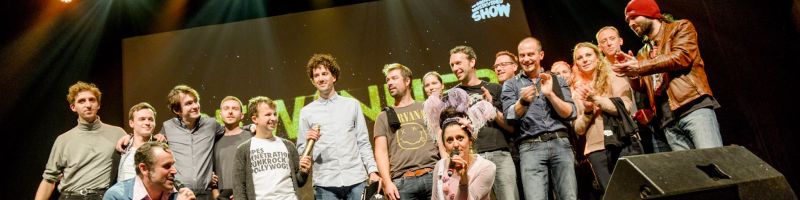 Goldene Wurst im bunten Look:  Die Große Musikvideoshow 2017