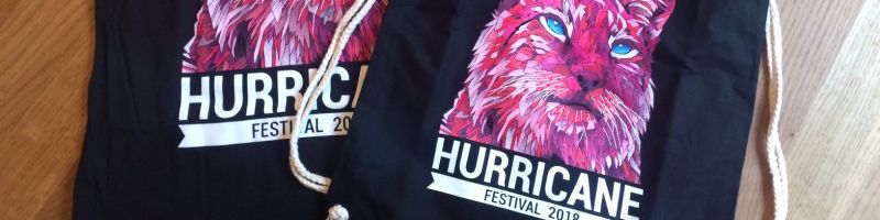 Gewinnt Hurricane-Shirts und Beutel