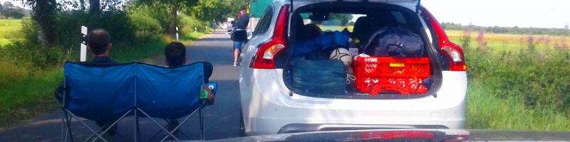 Deichbrand: Anreise, Stau, Unfälle