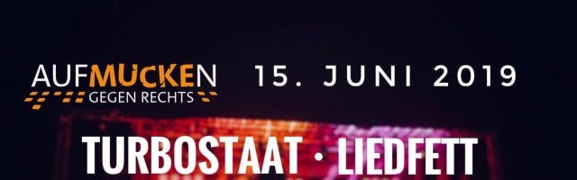 Aufmucken gegen Rechts gibt Line Up bekannt – präsentiert von HB-People