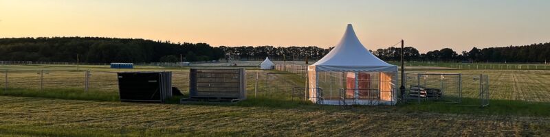 Hurricane Festival 2023: der Aufbau