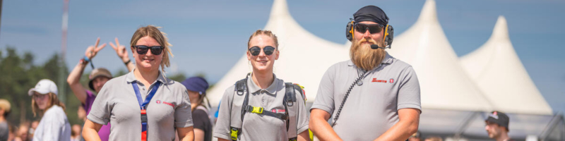Johanniter aus Bremen beim Deichbrand Festival im Einsatz