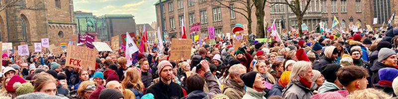 „Laut gegen Rechts“-Demo
