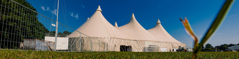 Aufbau des Hurricane Festivals 2025