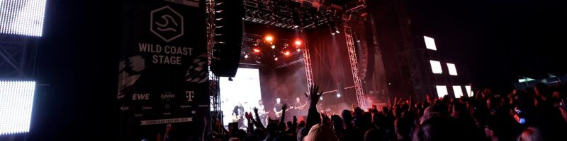 Hurricane-Warm-Up: Drei Rockbands, ein Rap-Trio und ein Einlassstopp