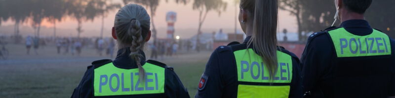 Unwetter, Diebstahl und Verletzungen – die Festival-Bilanz der Polizei