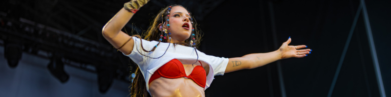 Nina Chuba spielt auf der Bürgerweide