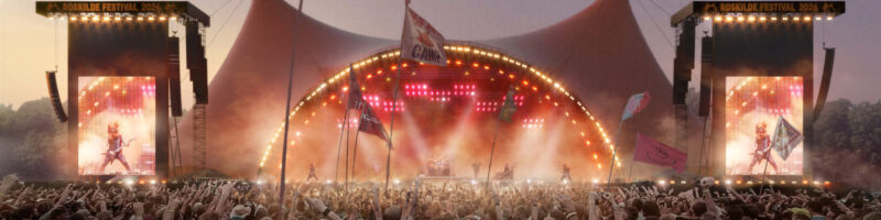 Neue Bühne und Kino fürs Roskilde Festival 2026