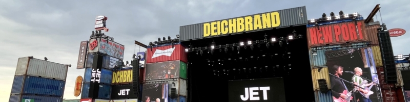 Der Donnerstag beim Deichbrand Festival: Rockiger Start auf neuer Hingucker-Bühne